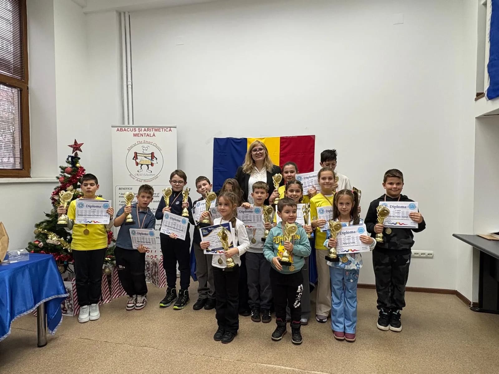 Campionii EduCriss la olimpiada de aritmetică mentală